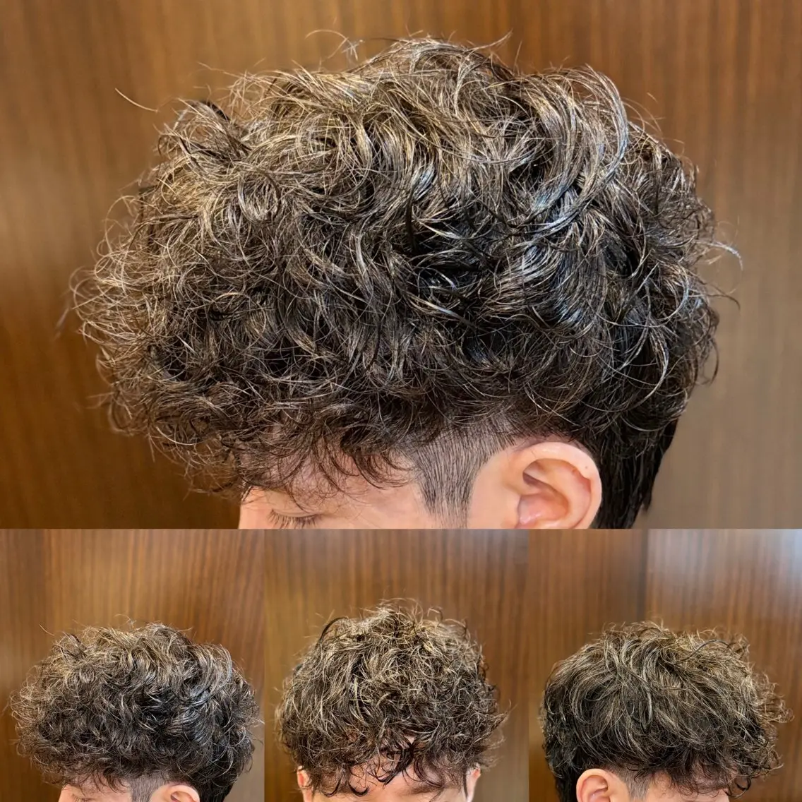 ミディアム パーマ メンズ 💈田上 立輝のヘアスタイル
