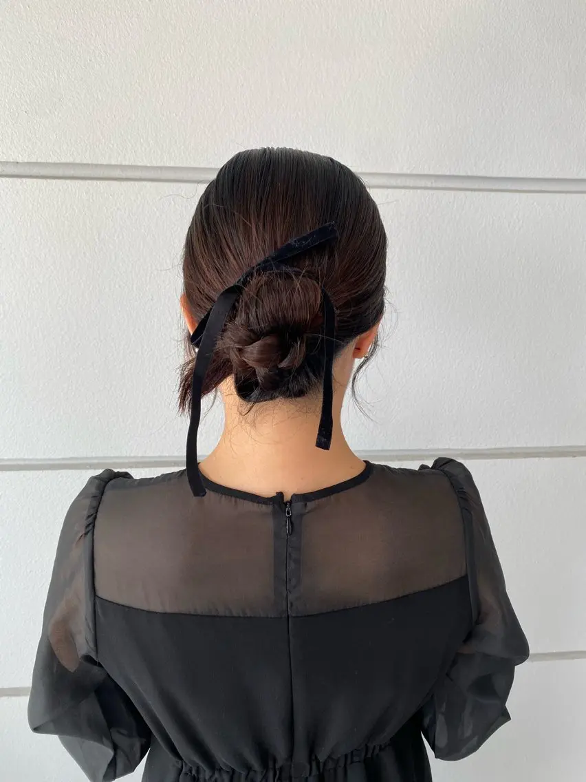 ヘアアレンジ ヘアセット 髪質改善特化🥣🫧 天神美容室のヘアスタイル