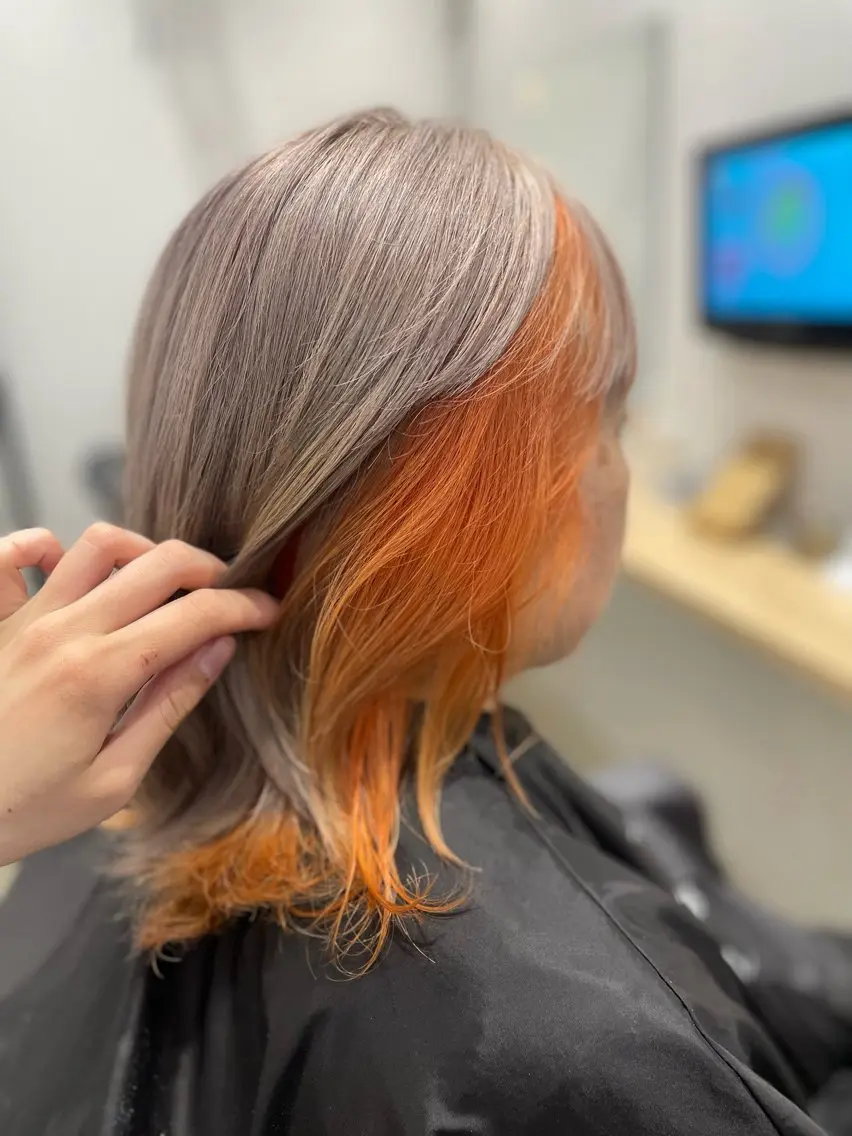 ミディアム カラー BOTABIUM nanamiのヘアスタイル