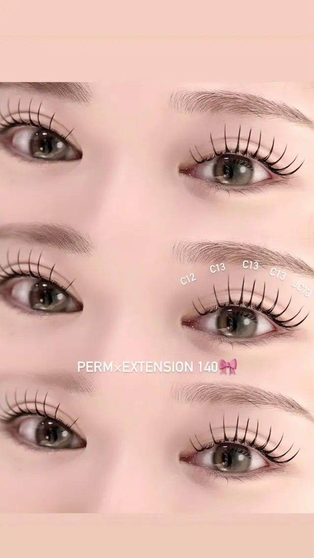 マツエク・マツパ Eyelist | Noa🎀🩶のマツエク・マツパデザイン
