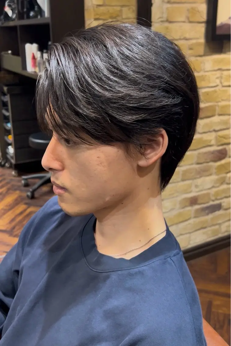 ショート 縮毛矯正 カット 縮毛矯正 曲がる縮毛 フェザー ニュアンス  佐々木のヘアスタイル