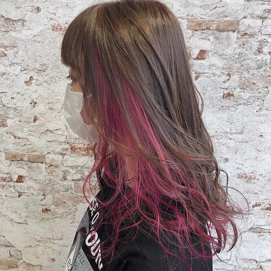 ロング カラー 🌺レイヤー/ブリー チ艶カラー🌺NOAのヘアスタイル