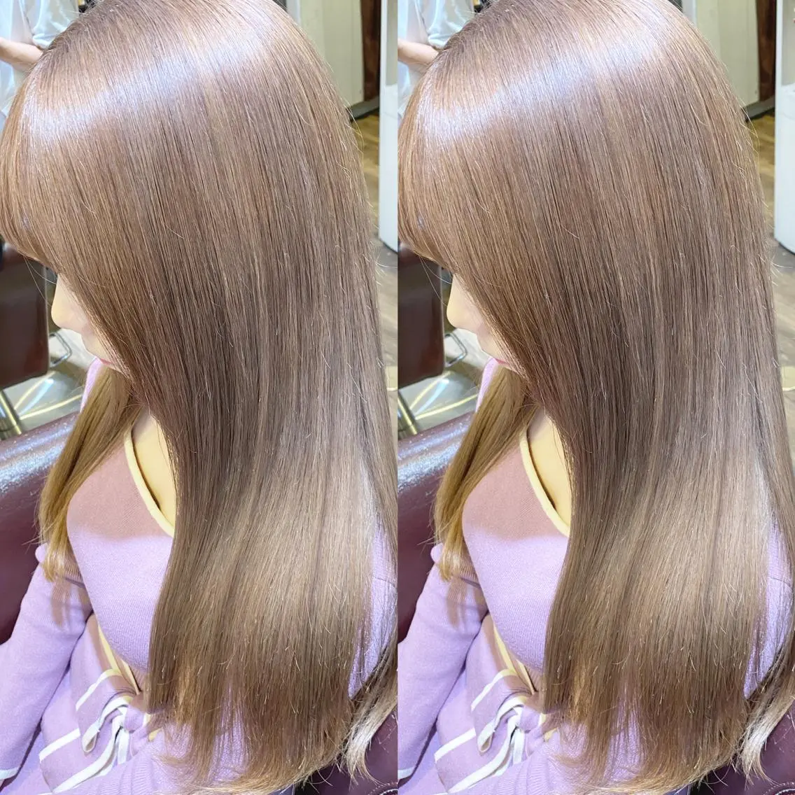 ロング カラー ⭐️横浜ブリーチ特化 美容師　堤涼⭐️のヘアスタイル
