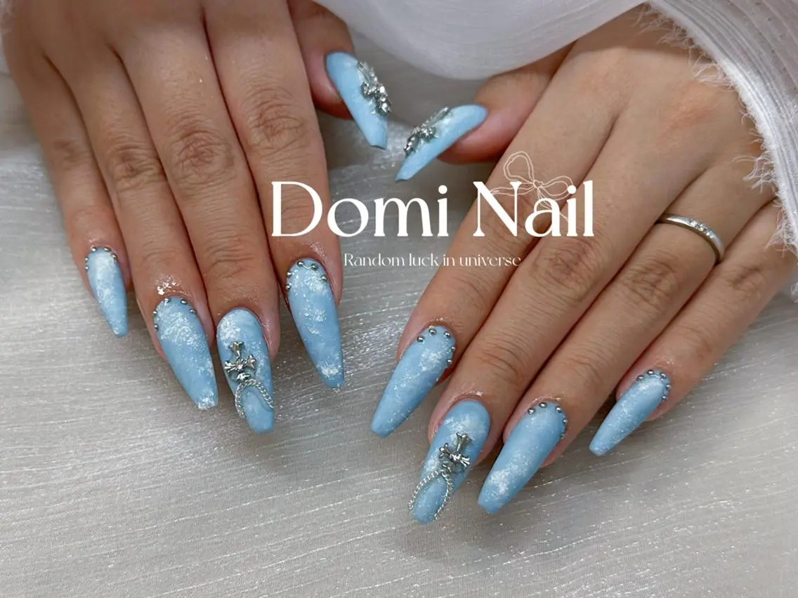 ネイル 持ち込み ネイルチップ ハンドネイル Domi Nail Salonのネイルデザイン