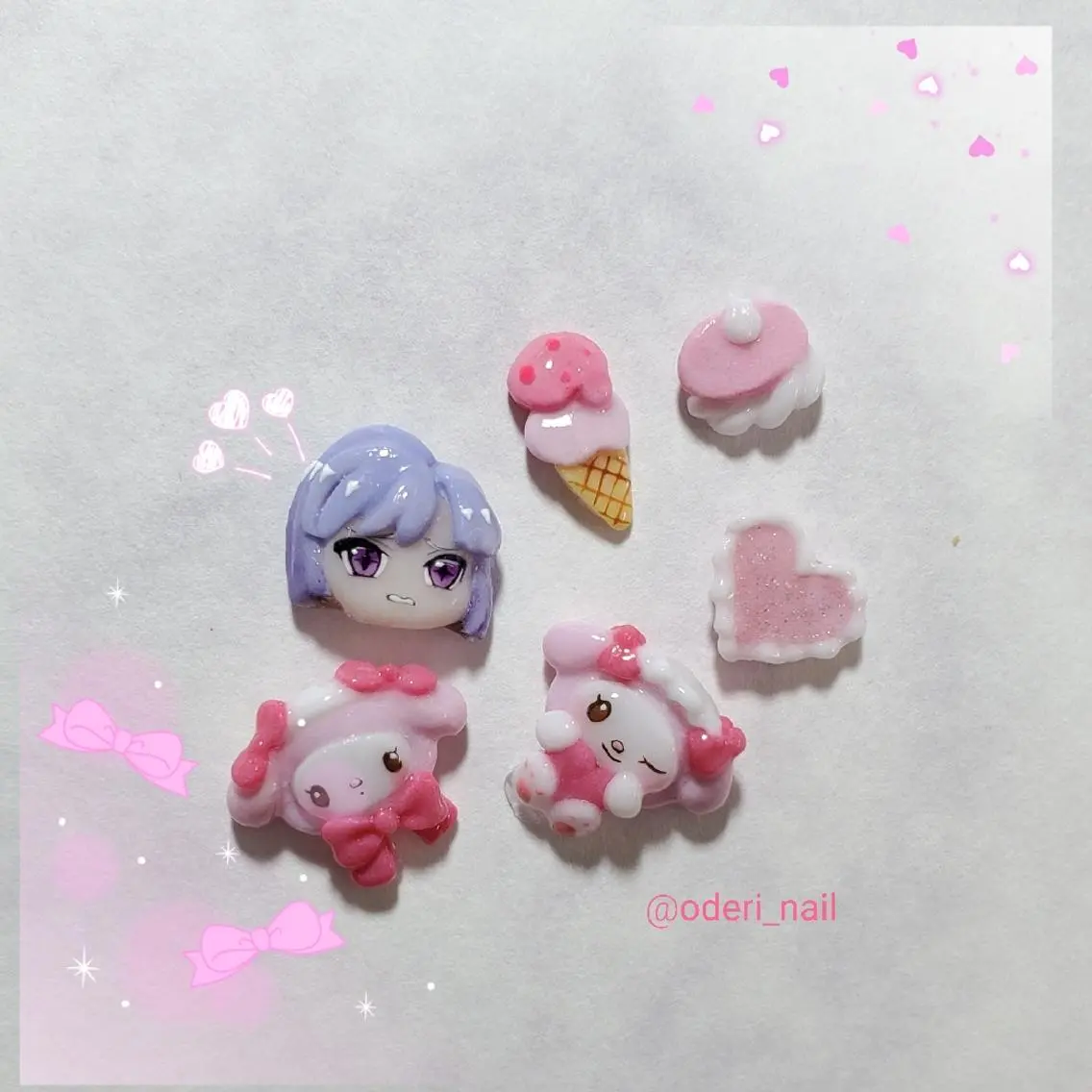 ネイル アートネイル ジェルネイル おで@ oderi_nailのネイルデザイン