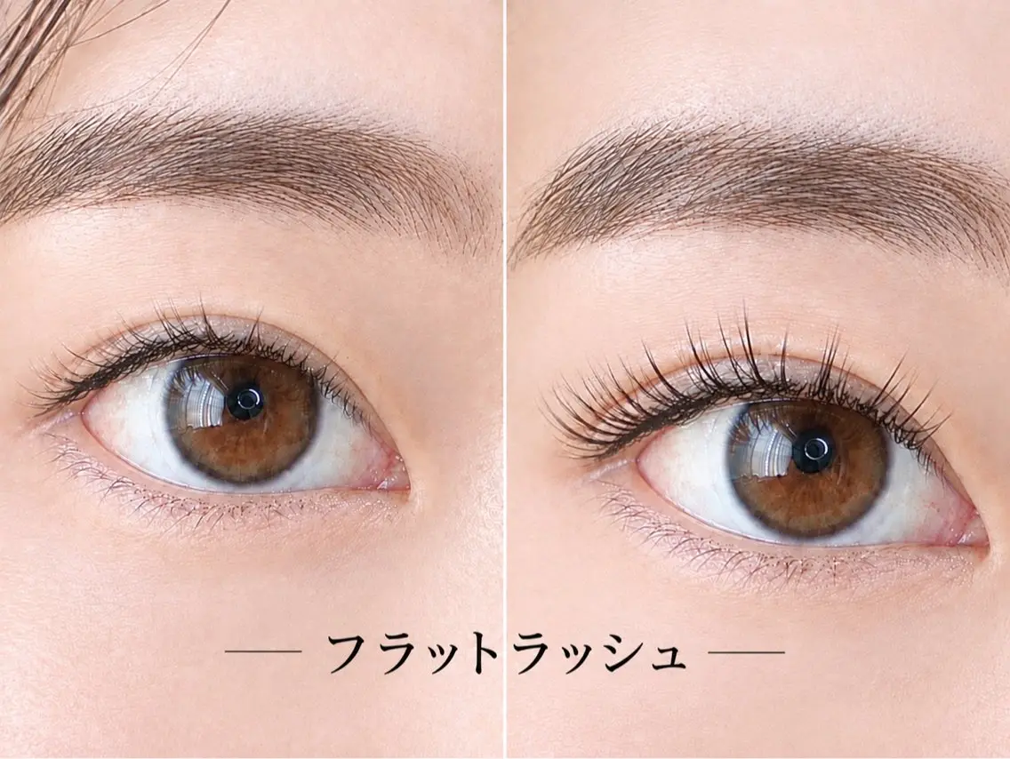 崩れにくいお目元に💪フラットラッシュ120本👀(オフ、美容液コーティング込)※補足説明お読みください🙇の写真