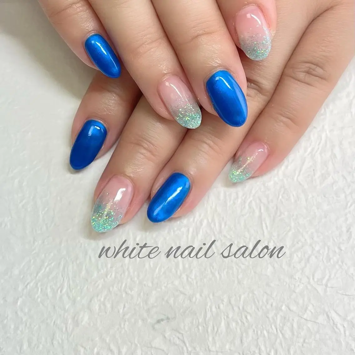 ネイル フットネイル ジェルネイル ハードジェル ラメ(グリッター) 持ち込み white nail salonのネイルデザイン