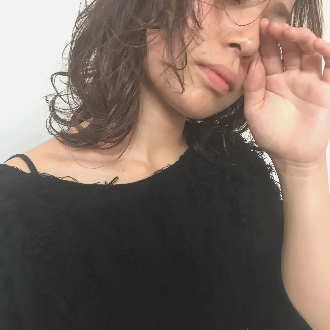 ミディアム カラー ミディアムレイヤー ブラウンカラー レイヤーカット Shiho お洒落な エクステ♡ハイトーンのヘアスタイル