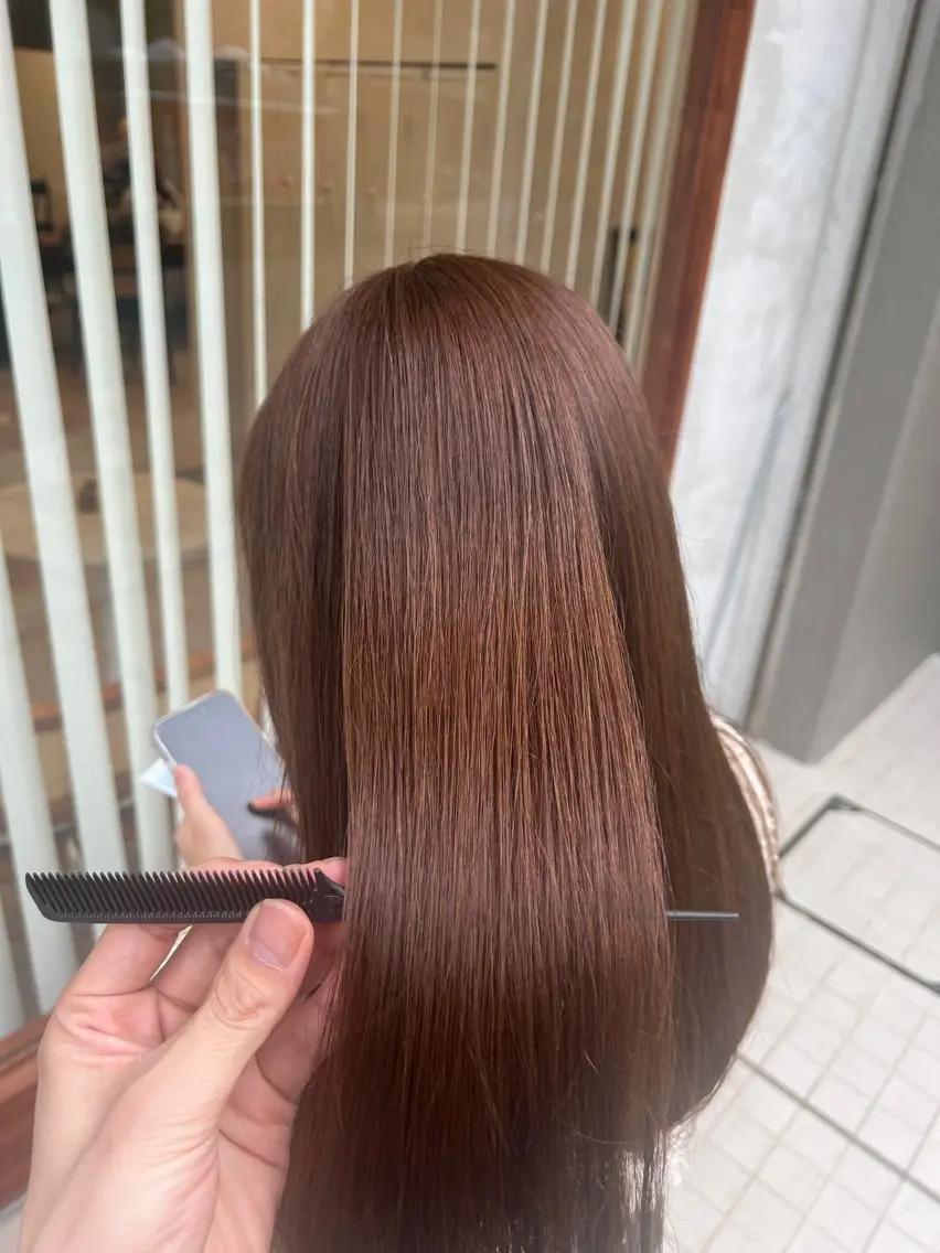 ロング カラー ⭐️縮毛矯正特化 小松邦彦⭐️のヘアスタイル