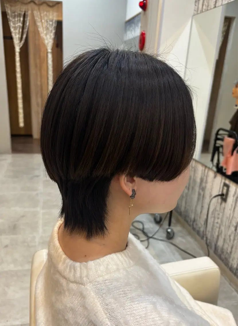 ショート ウルフカット あすか/ 松本/モデル様募集中のヘアスタイル