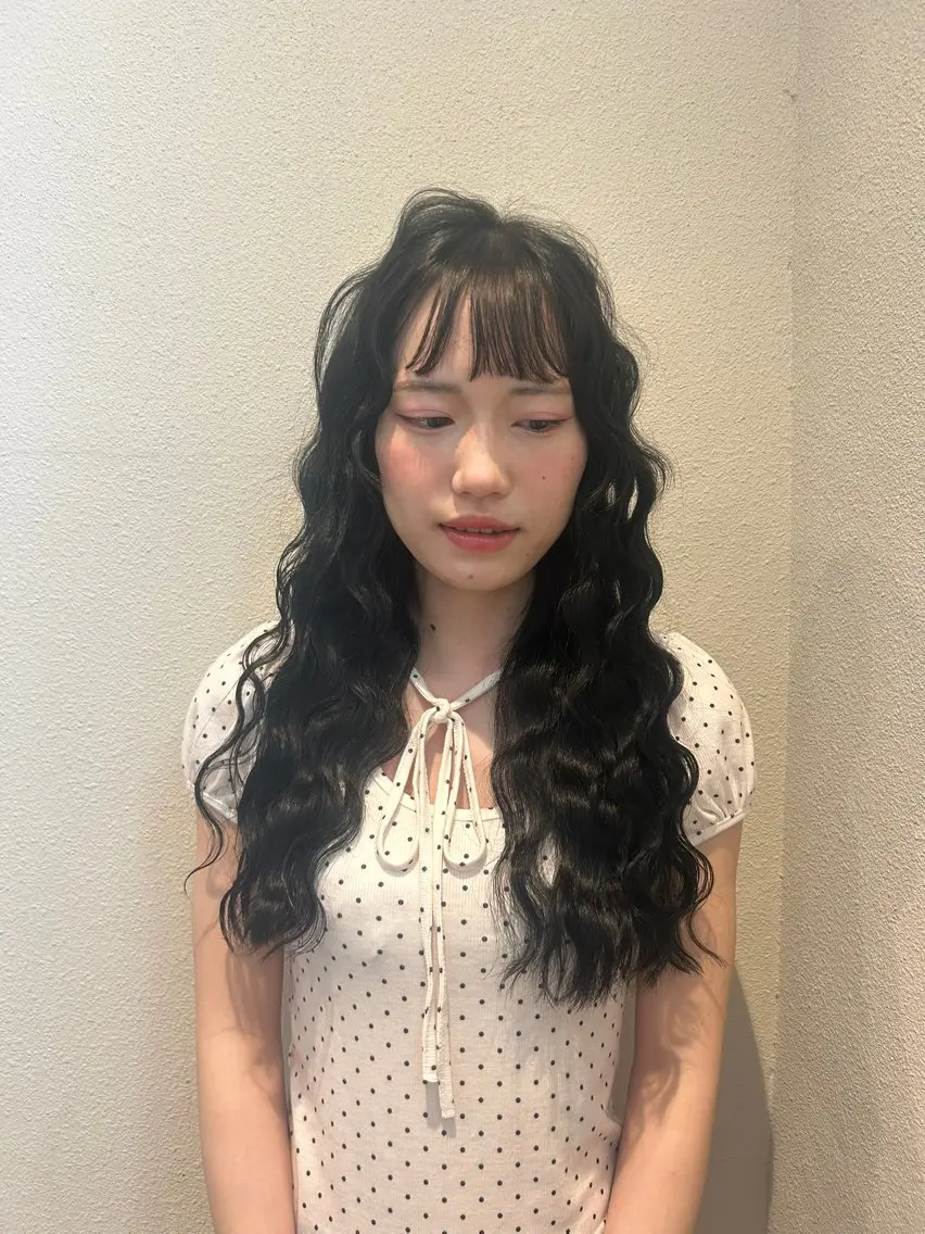 💿《1番人気🏳️⚧️》カット+お客様に似合わせワンカラー💿トリートメント【前処理ケア・中間処理ケア・後処理ケア】の写真