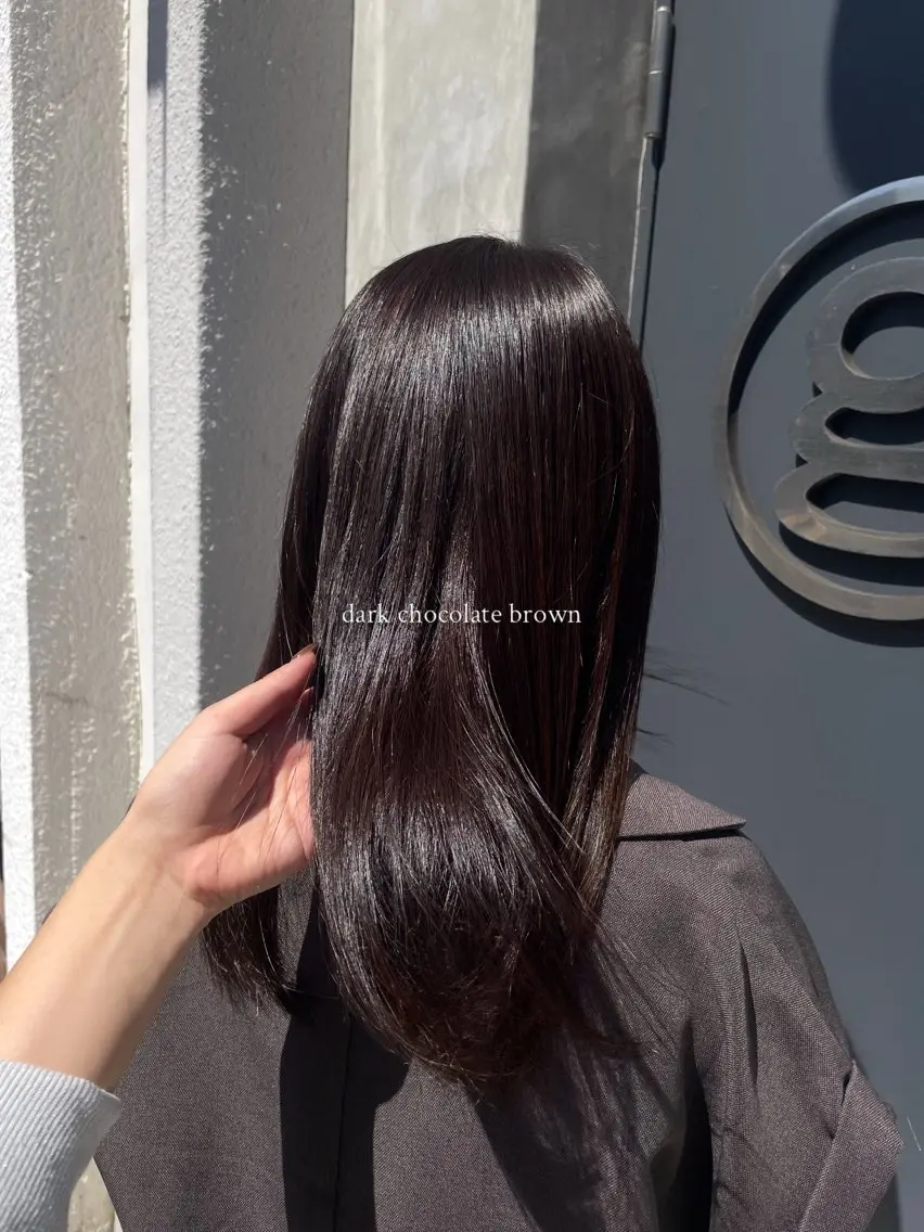 ロング カラー ヘアカラー トリートメント 髙野 遥のヘアスタイル