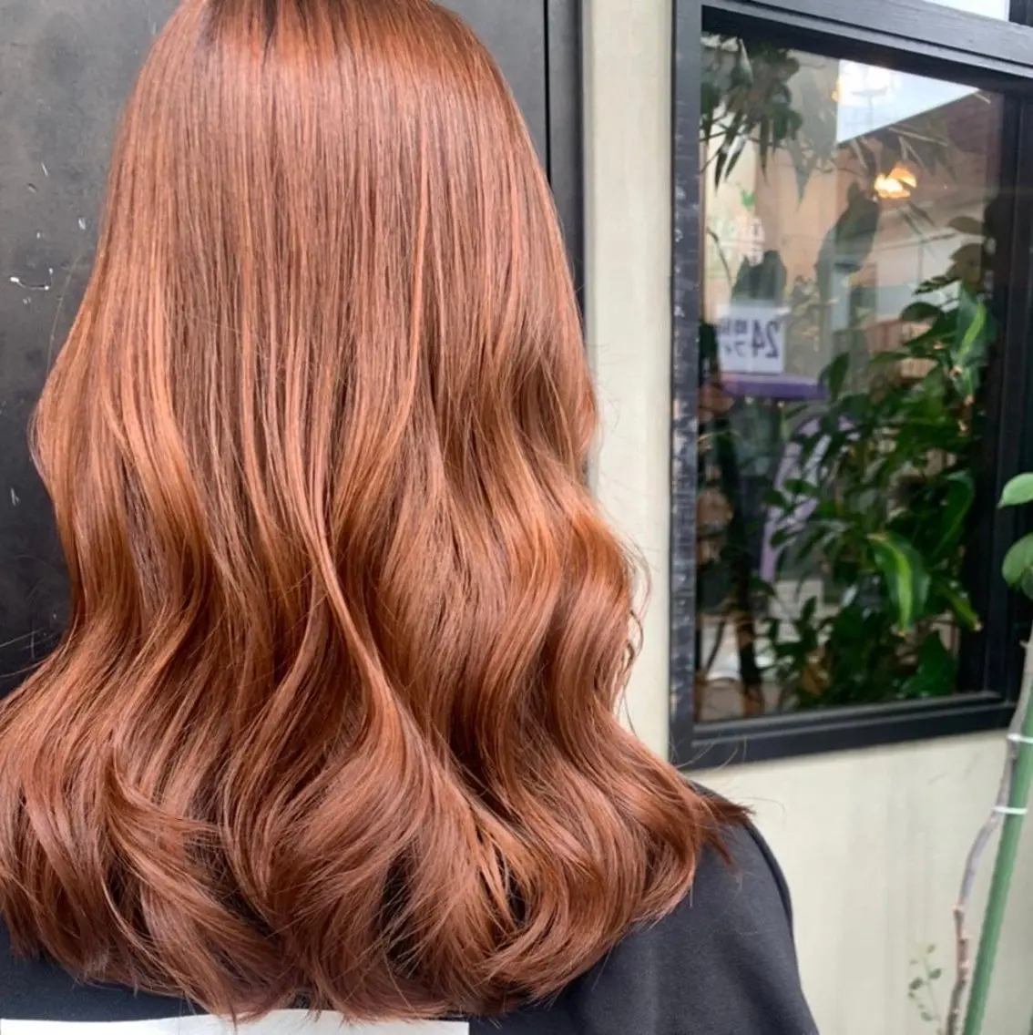 セミロング ヘアカラー トリートメント 大武 楓のヘアスタイル