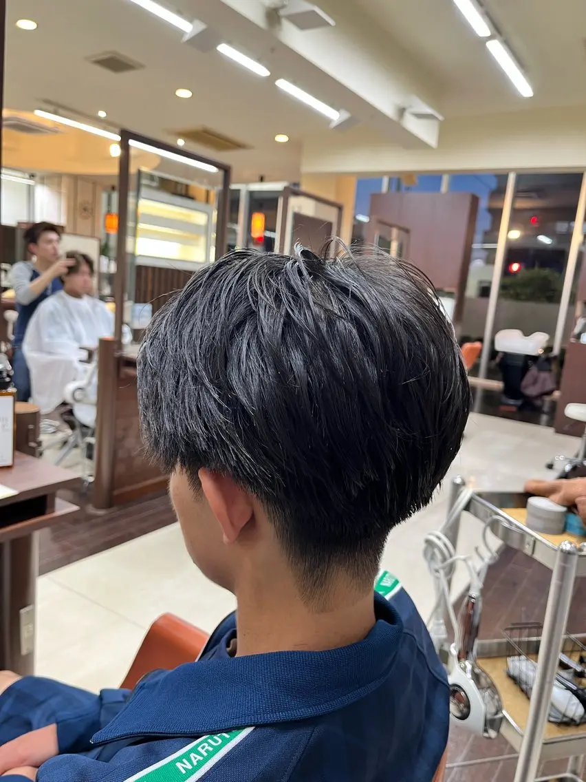 ショート パーマ メンズ マッシュ メンズパーマ シースルーマッシュ 刈り上げ ニュアンスパーマ 🧊メンズ特化🧊 高木航希のヘアスタイル