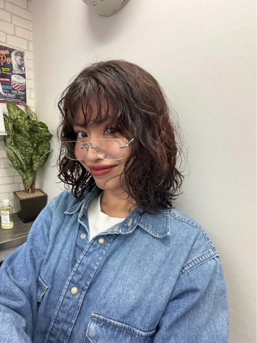 ご新規様限定💠カット＋コールドパーマ(前処理TR付き🌿)の写真