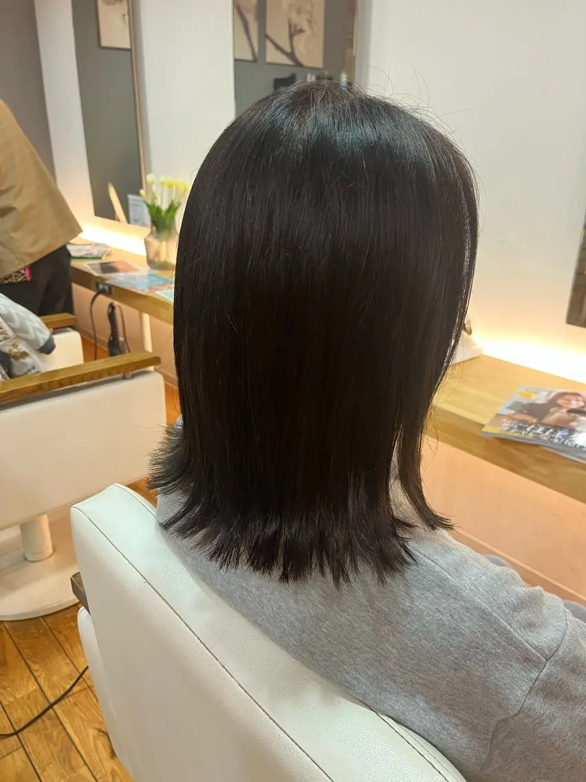 ミディアム カラー 大瀬 敬子🌿のヘアスタイル