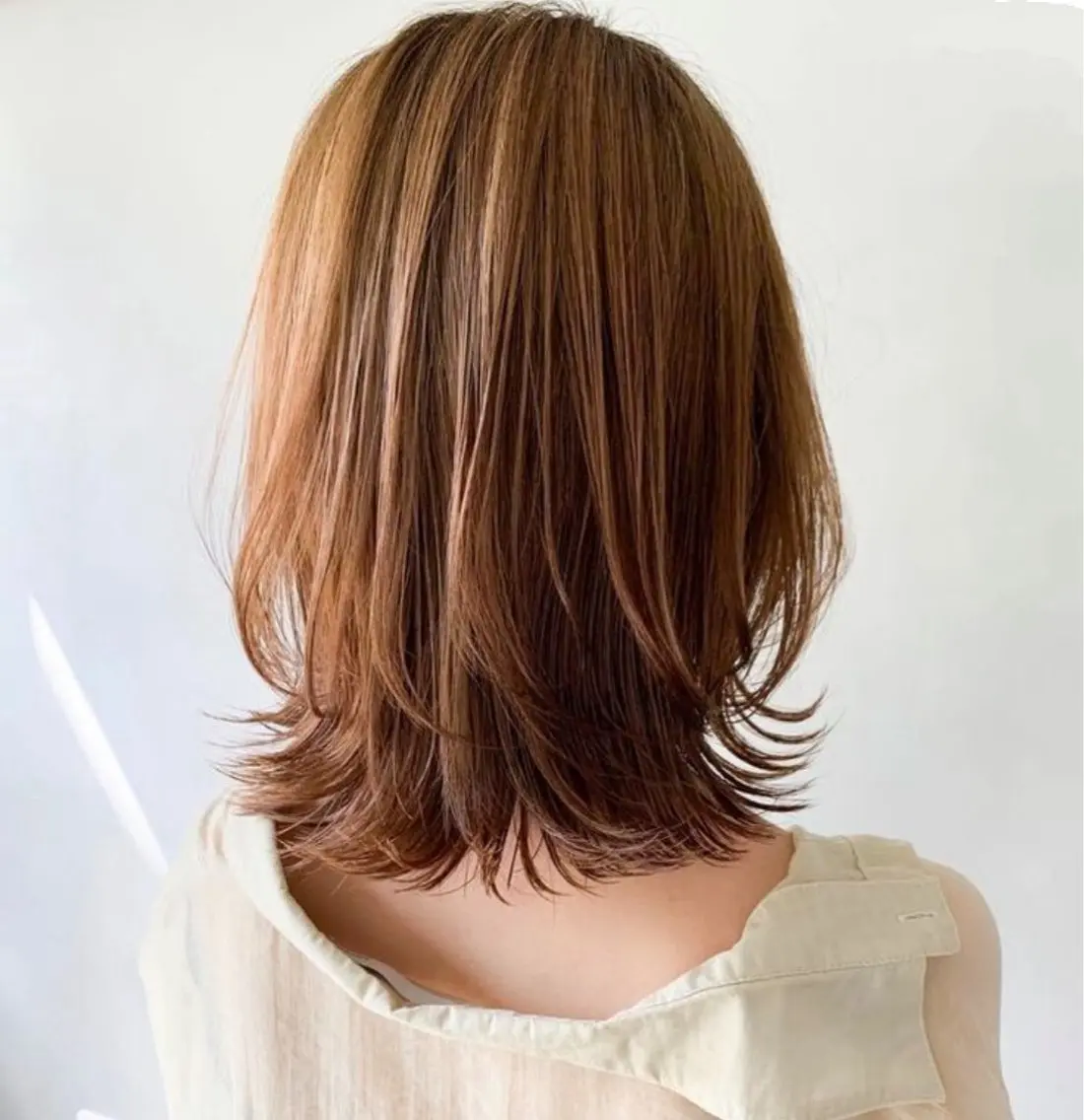 ミディアム パーマ LOOP 佐藤のヘアスタイル