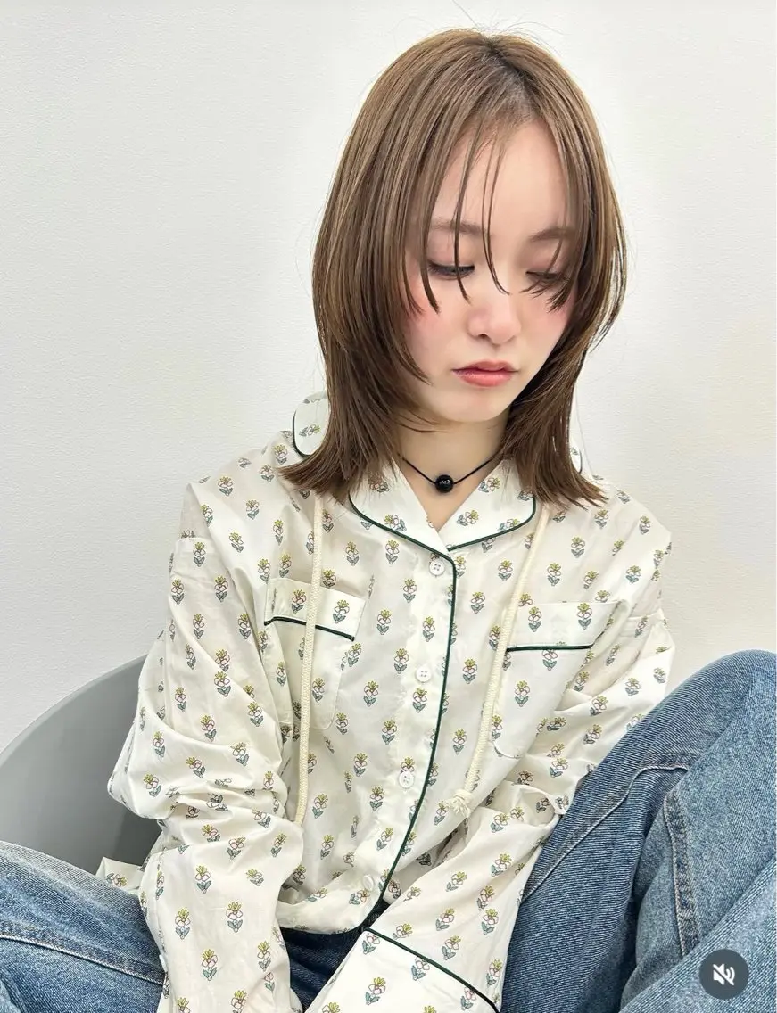 カラー 松本 ゆらのヘアスタイル