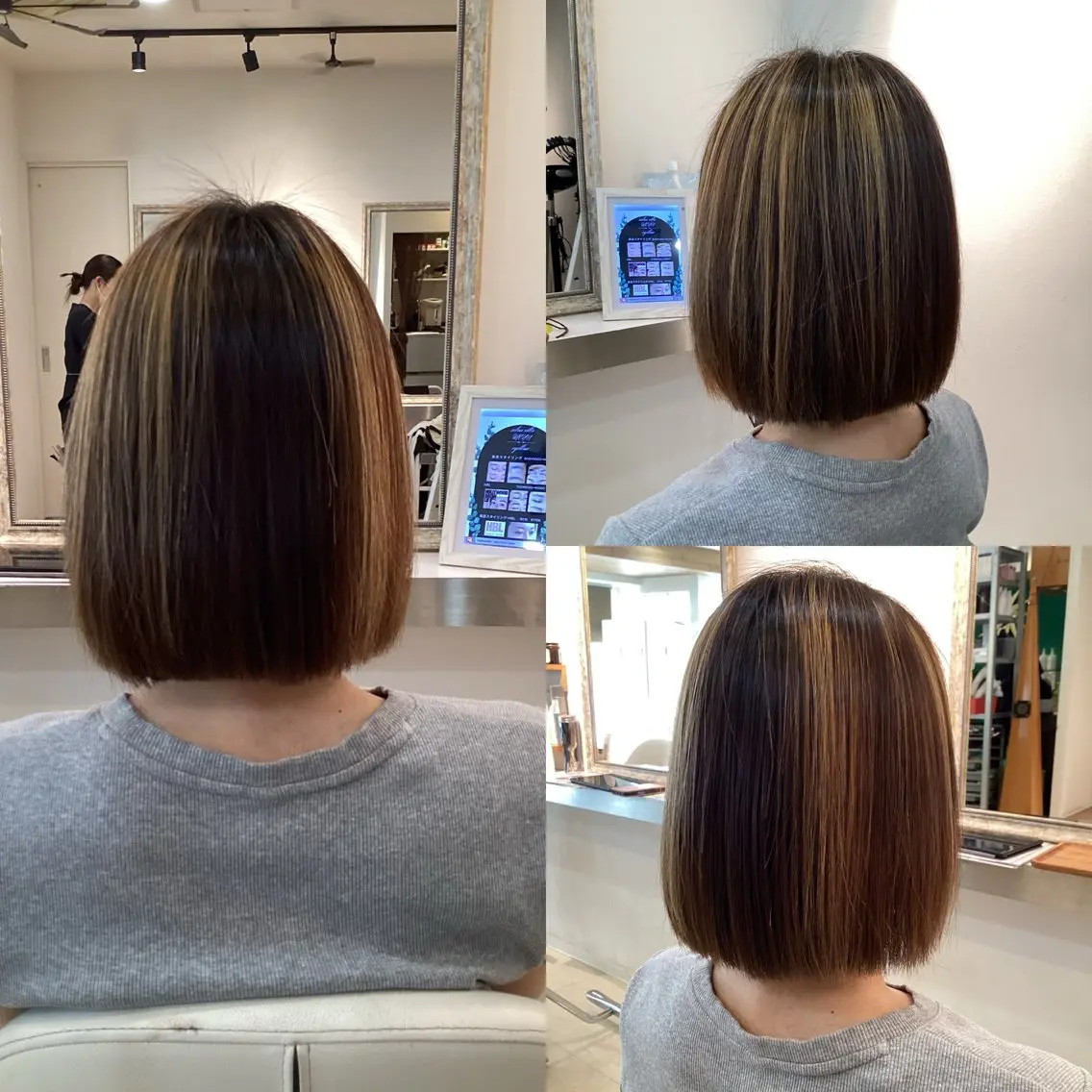 ショート カット ヘアカラー hair bonitaのヘアスタイル