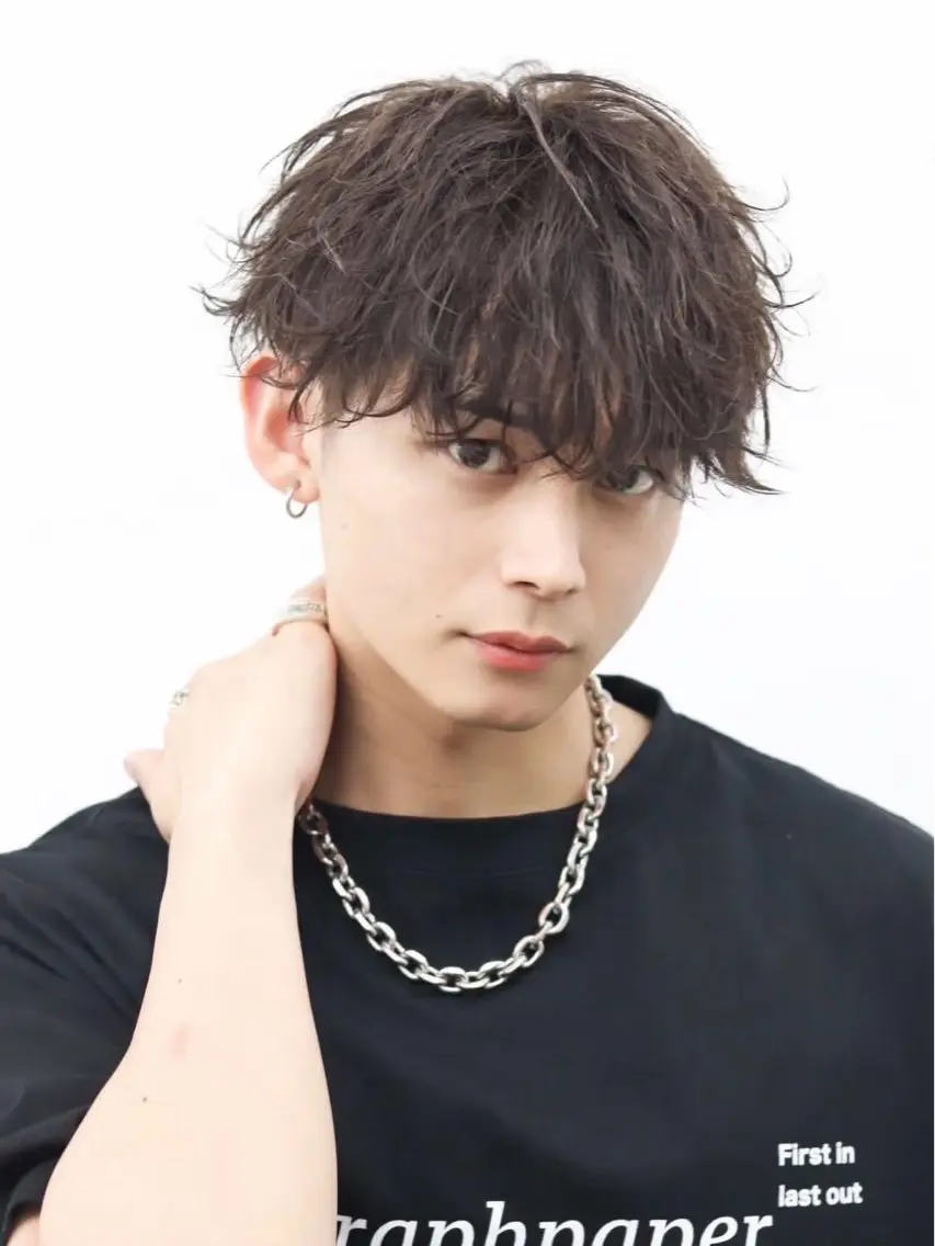 ショート カット パーマ 【色気×韓国ヘア】 DAISUKEのヘアスタイル