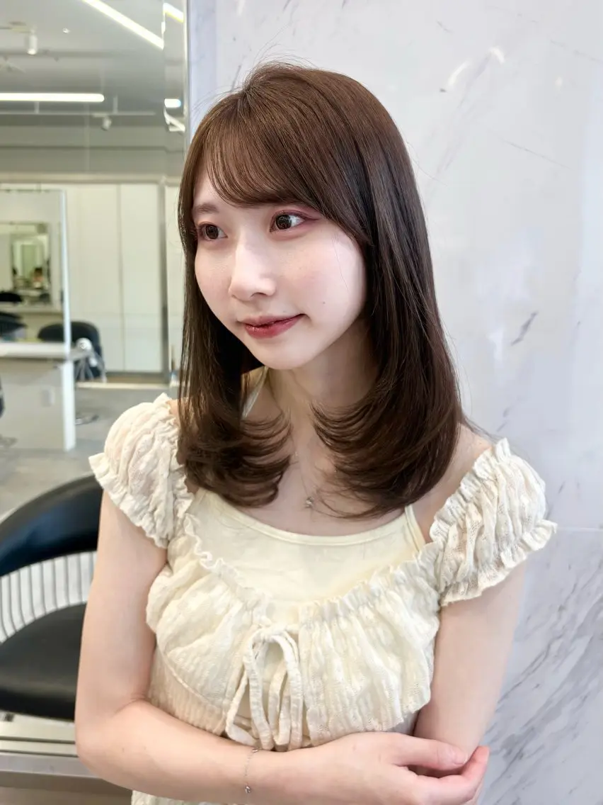 ミディアム カット Parve Mix/ 平 奈果🎀のヘアスタイル