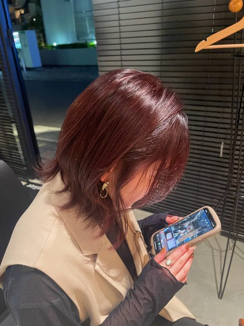 ミディアム カラー rin 🖤〈大宮〉のヘアスタイル
