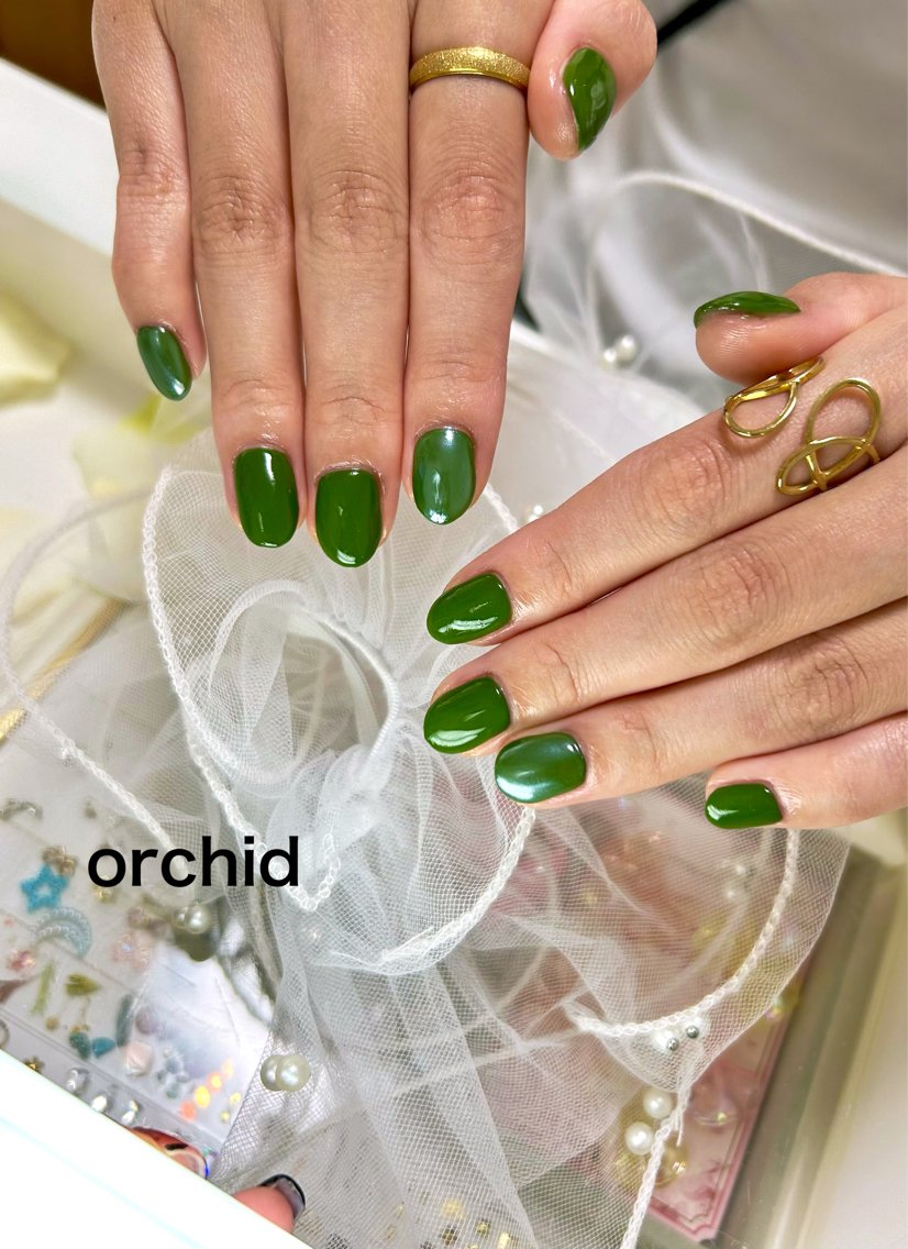 ネイル ハンドネイル フットネイル orchid ♡オーキッドのネイルデザイン