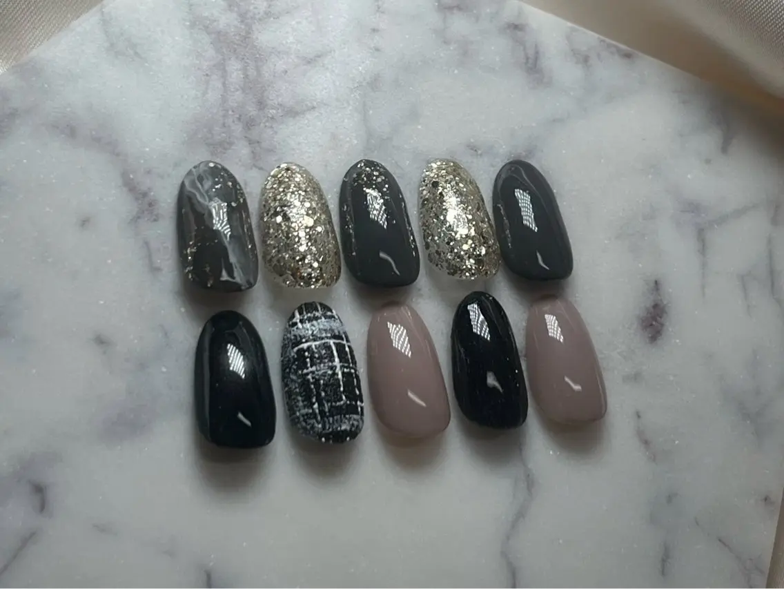 ネイル ハンドネイル なんば7nail YUZUHAのネイルデザイン