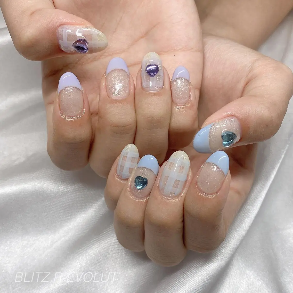 ネイル ☁️BLITZ 🎀笠原雪音🎀のネイルデザイン