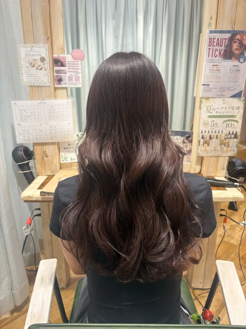 ロング 近藤 透明感カラー🫧のヘアスタイル