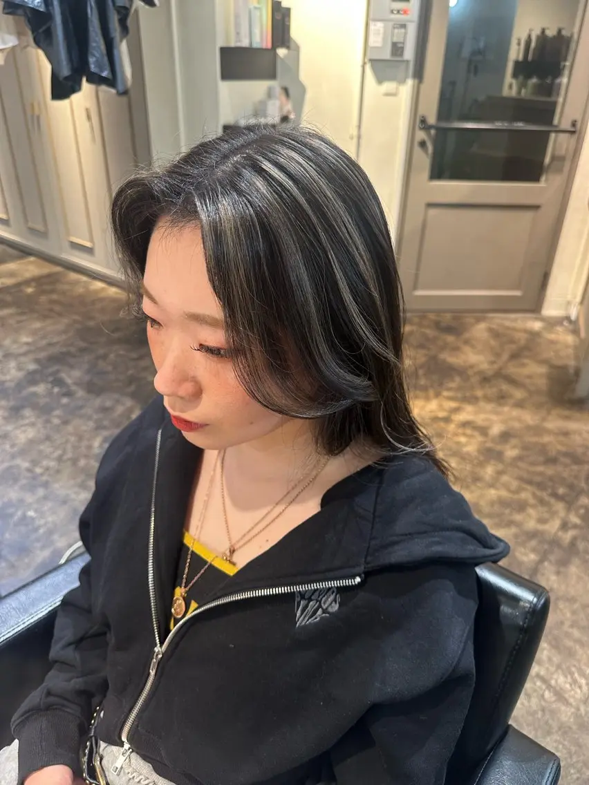 カラー ブリーチ 👑パーマ/ ショート👑拓海のヘアスタイル