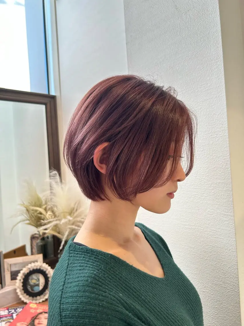 ショート 韓国レイヤー✂︎ yuka♥️のヘアスタイル