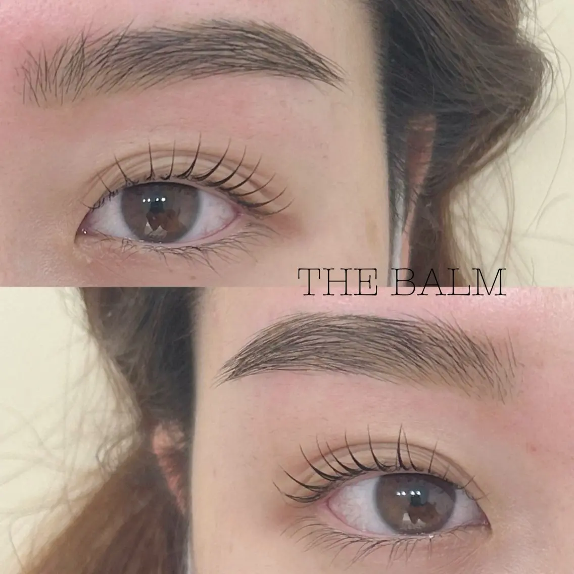 マツエク・マツパ まつげパーマ 一重×まつ毛パーマ マツパ THE BALM three♡稲村の眉毛・アイブロウイメージ