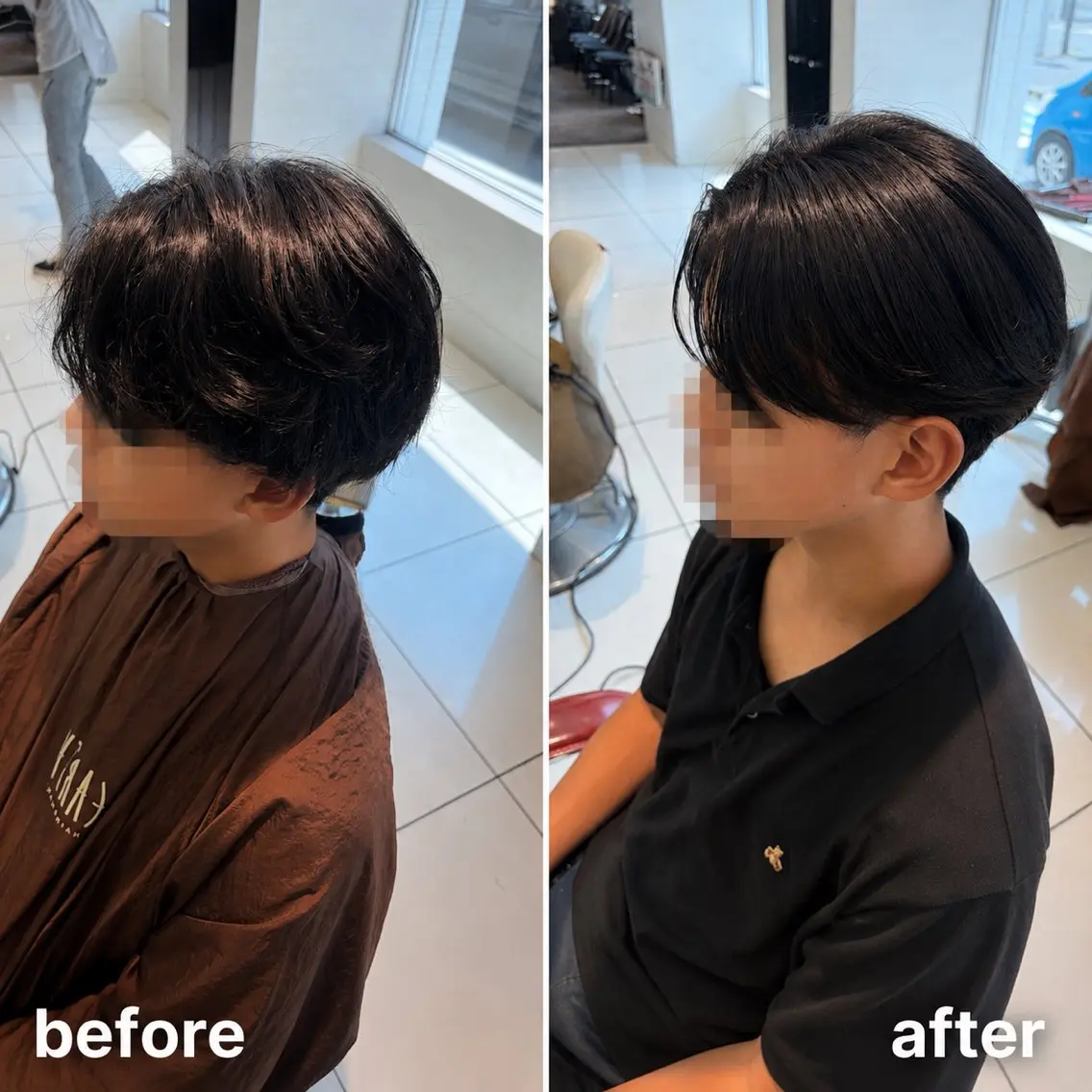 メンズ 縮毛矯正 💈髪質改善特化💈 岡田 侑輝のヘアスタイル