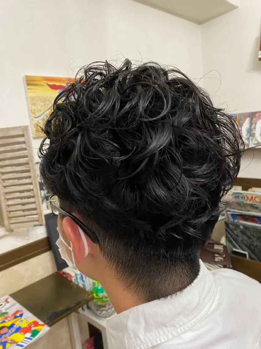 ショート パーマ カット パーマ トリートメント 究極の艶髪! 艶神!大矢祥央のヘアスタイル