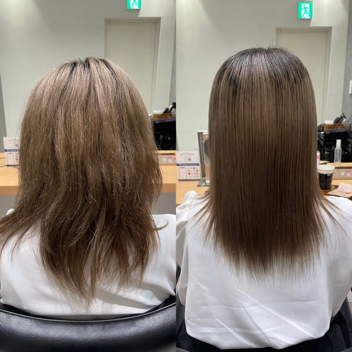 セミロング 髪質改善 トリートメント 髪質改善ヘアケア 艶髪特化/上田のヘアスタイル