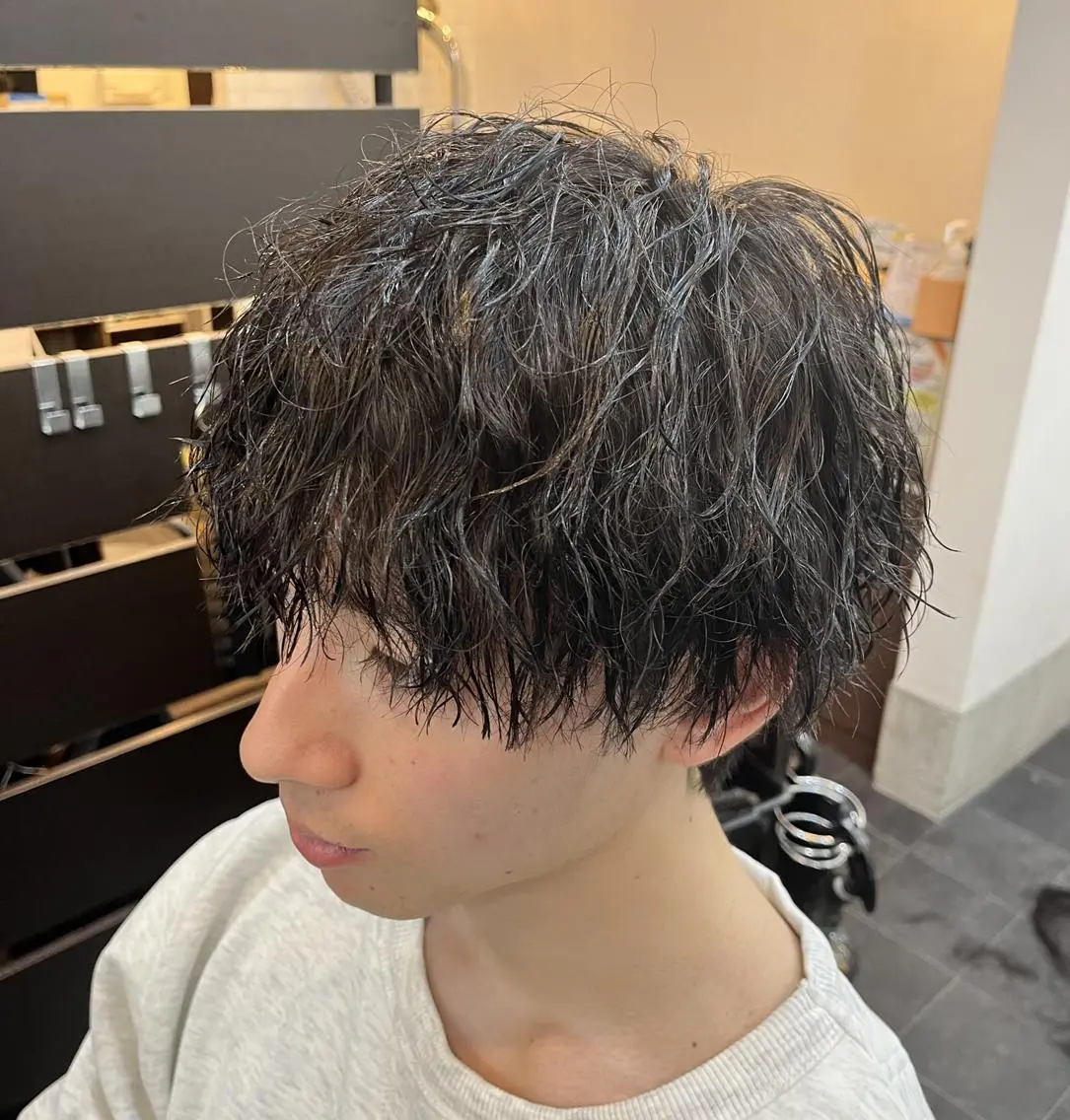 メンズ カット パーマ TELAHAIR 船橋のヘアスタイル