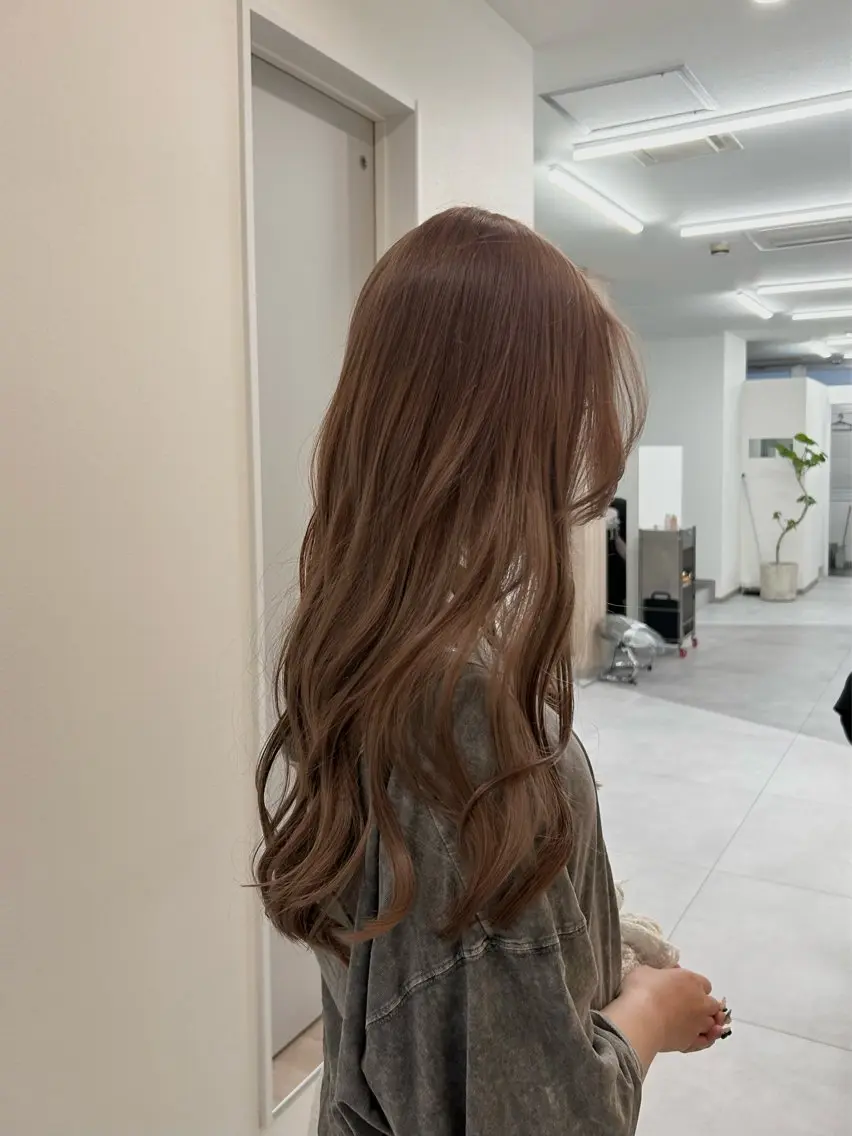 ロング ヘアカラー トリートメント  ︎︎ sa-yaのヘアスタイル