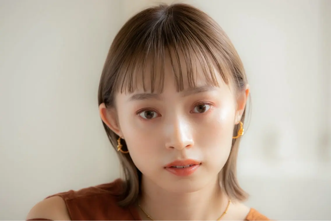 ミディアム カラー 🤍顔まわりカット/ ボブ/SHIMADAのヘアスタイル