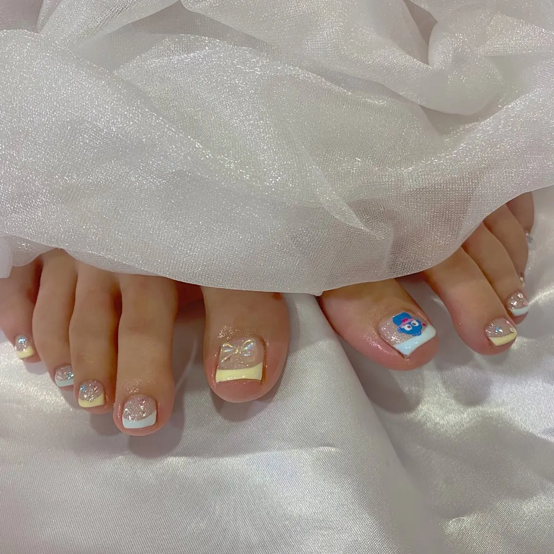 ネイル フットネイル Limnail🤍 ayaのネイルデザイン