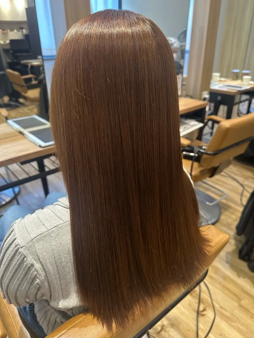 セミロング カラー パーマ カット ヘアカラー 縮毛矯正 トリートメント ✨✂️Nori ✂️✨のヘアスタイル