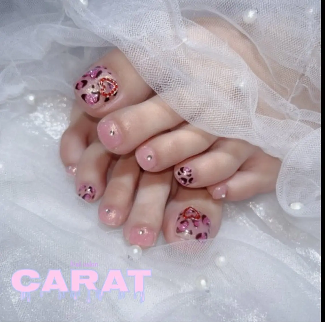 ネイル フットネイル CARAT カラットのネイルデザイン