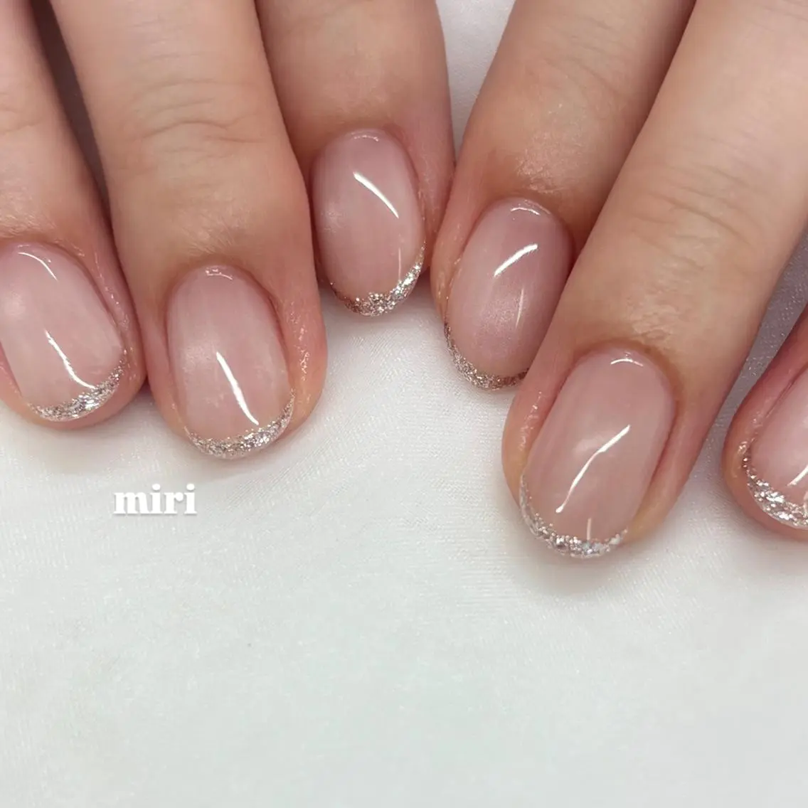 ネイル 新宿代々木/キレイめ ちゅるん/miriのネイルデザイン
