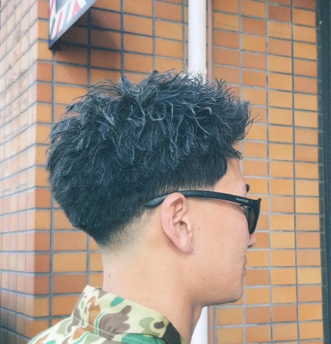 パーマ メンズ メンズパーマ 門岡 一沙のヘアスタイル