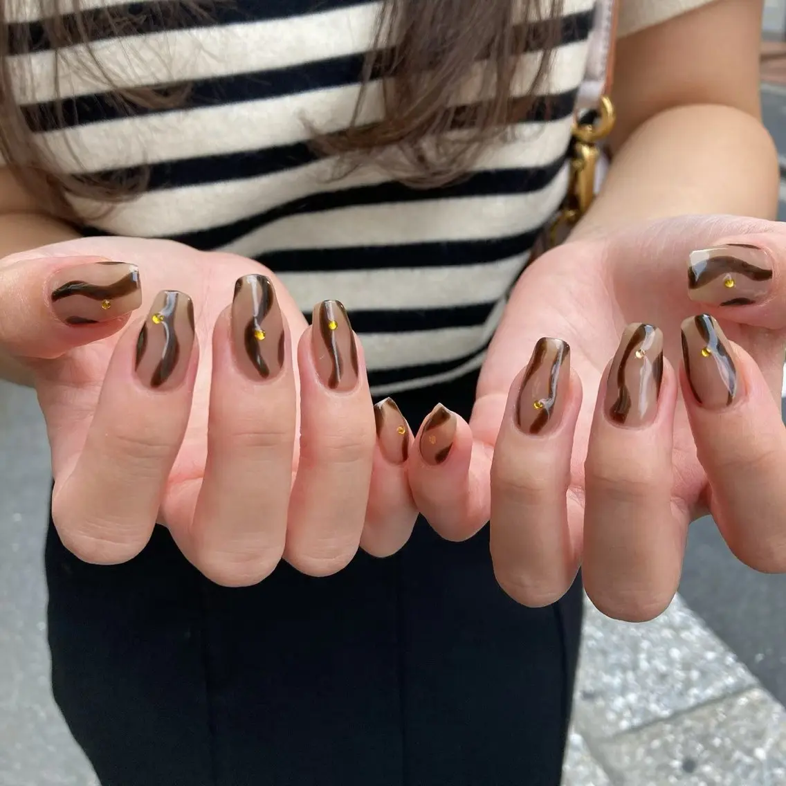 ネイル ジェルネイル tamu nail 　金町のネイルデザイン
