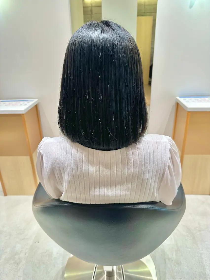 【☆イチオシ☆】ツヤ髪カラークーポン ＊白髪染め可の写真