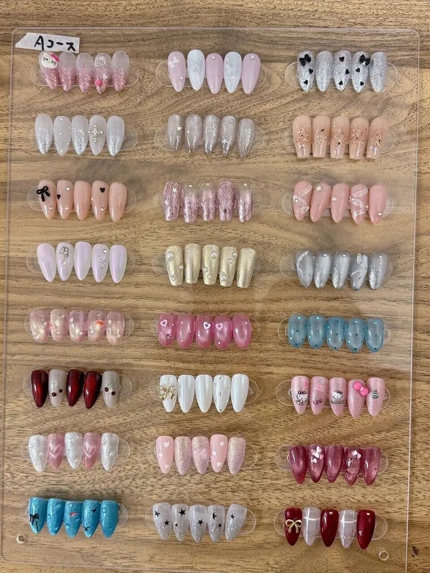 ネイル ハンドネイル pink nailのその他イメージ