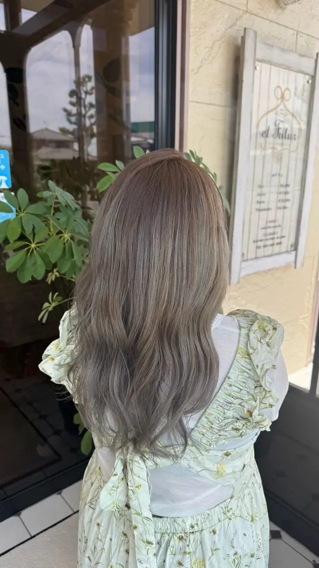 【平日限定】全体ブリーチ+オンカラー+MYFORCEトリートメント🫧の写真