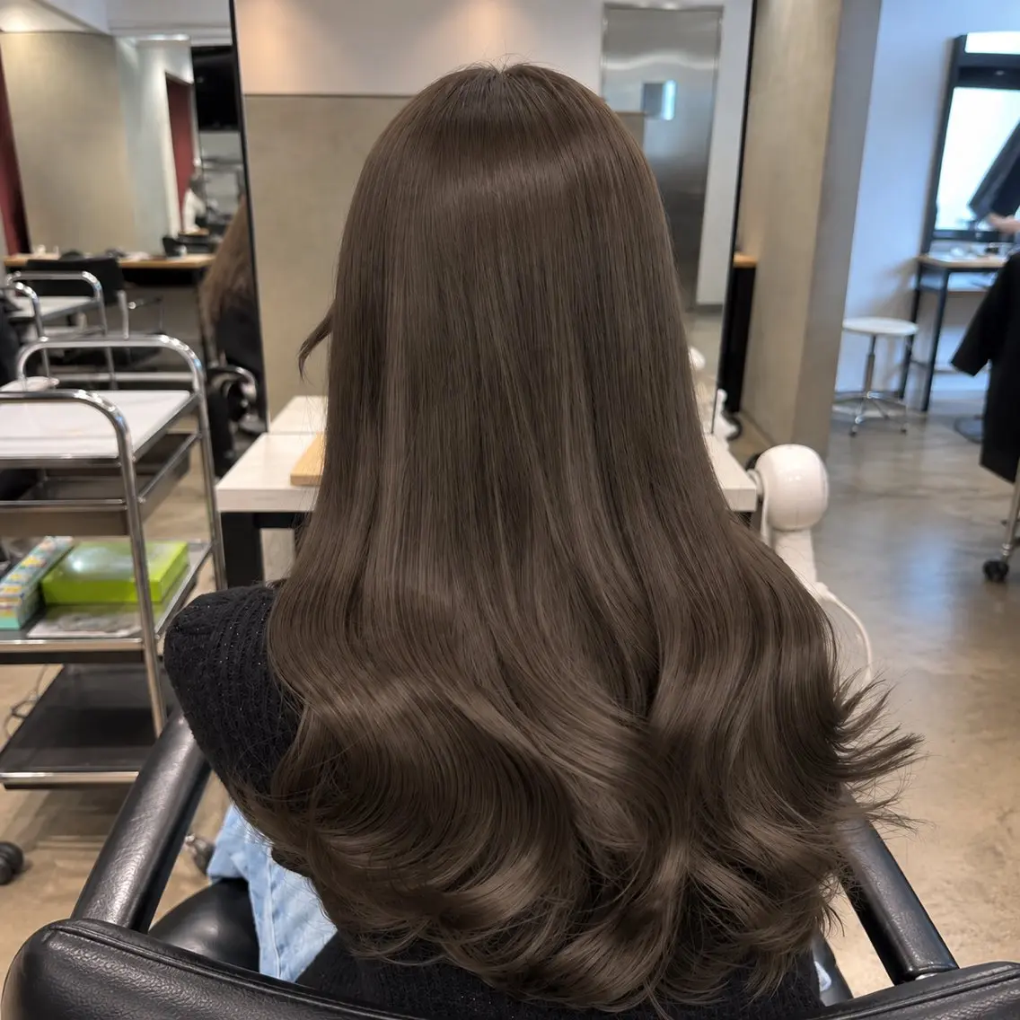 ロング カラー ヘアアレンジ ブリーチ 透明感カラー ヘアカラー トリートメント 🍯傷ませないカラー 髪質改善🍯彪雅のヘアスタイル