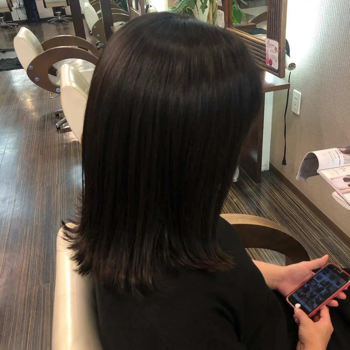 ミディアム 山崎 絵莉香のヘアスタイル